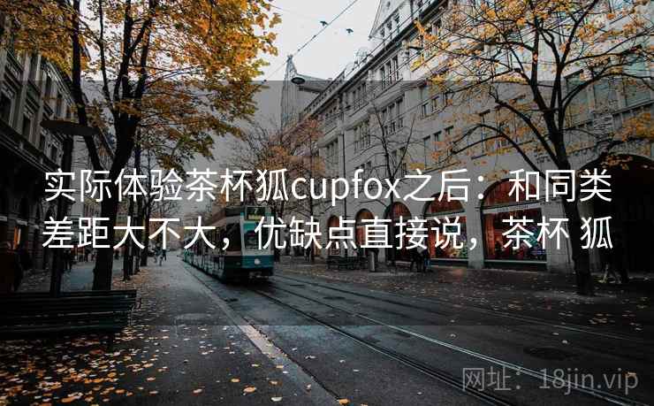 实际体验茶杯狐cupfox之后：和同类差距大不大，优缺点直接说，茶杯 狐