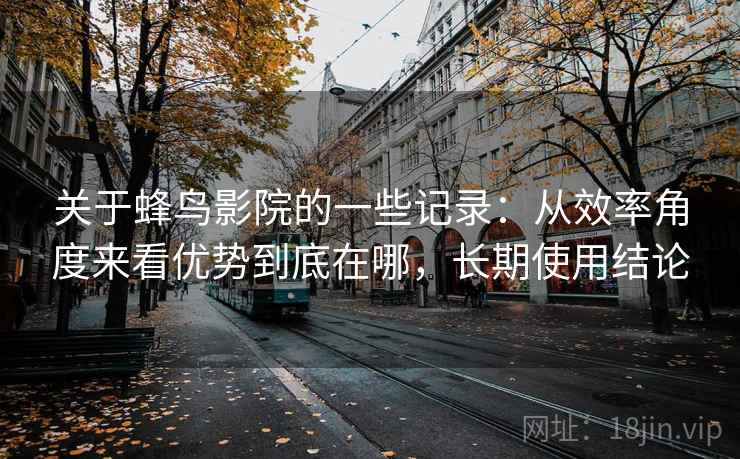 关于蜂鸟影院的一些记录:从效率角度来看优势到底在哪,长期使用结论 关于蜂鸟影院的一些记录:从效率角度来看优势到底在哪,长期使用结论
