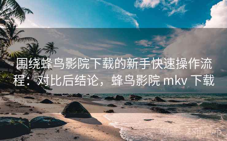 围绕蜂鸟影院下载的新手快速操作流程：对比后结论，蜂鸟影院 mkv 下载