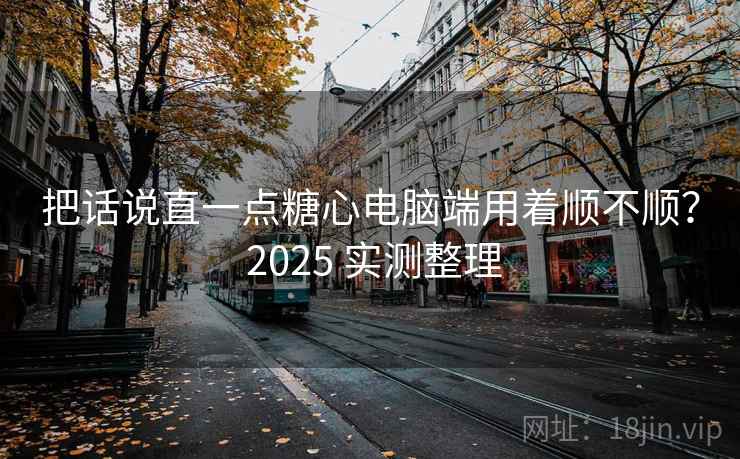 把话说直一点糖心电脑端用着顺不顺？ 2025 实测整理